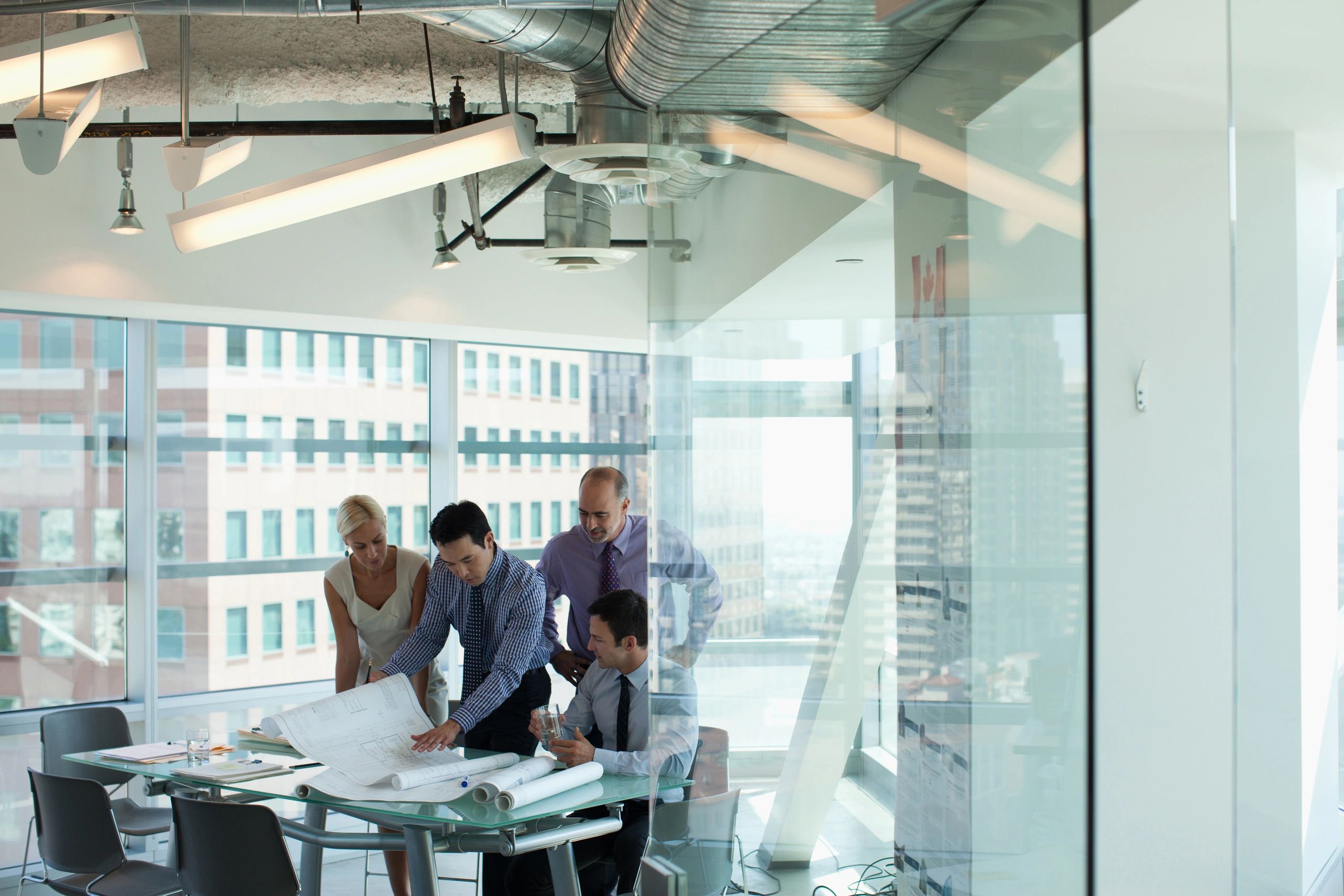 management engineering consulting modern office